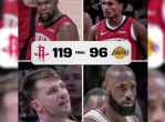 “火箭狂飙119分大胜湖人，强势展现王者风范！”